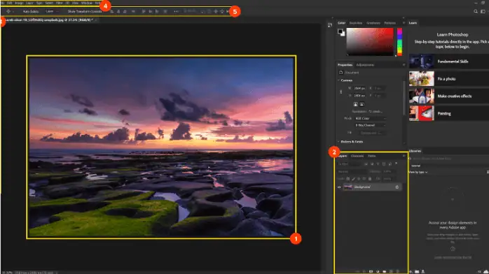 Adobe Photoshop Screenshot 1