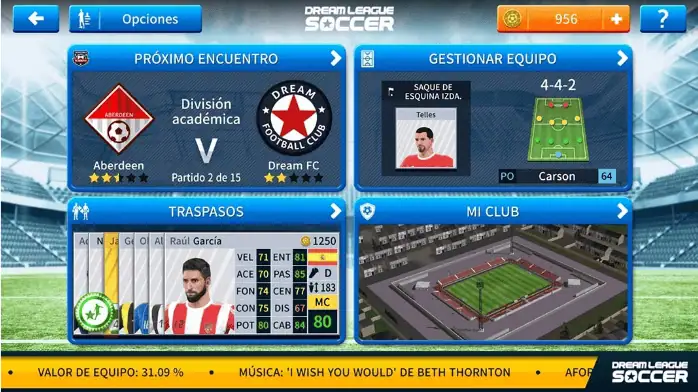 تحميل لعبة دريم ليج 2019 مهكرة عربي بدون نت للأندرويد مجانًا 3 Dream League Soccer 2019 Screenshot-1