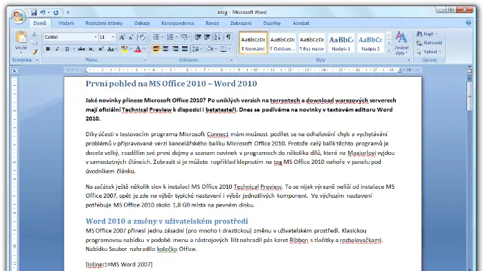 Microsoft Office 2010 Screenshot-2
